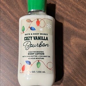 NWT Bath & Body Works Cozy Vanilla Bourbon Lotion